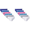 thumbnail image 1 of Fruit of the Loom Women's 12Pack Cotton Hipsters Panties Ladies Underwear 9, 1 of 2