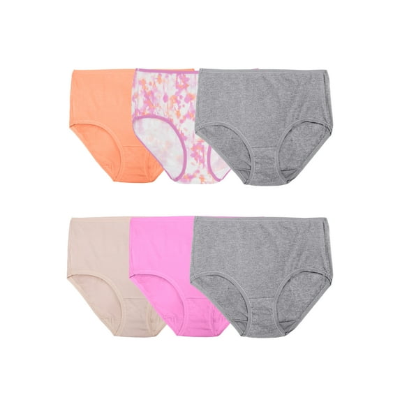 Fruit of the Loom Women's 360 Stretch Comfort Underwear, 6-Pack