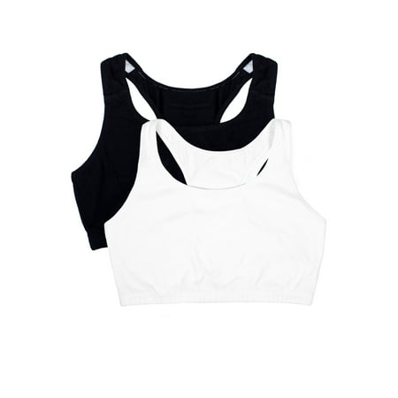 Fruit of the Loom Women's 360° Stretch Full Coverage Comfort Bras, 2-Pack, Style-9012M