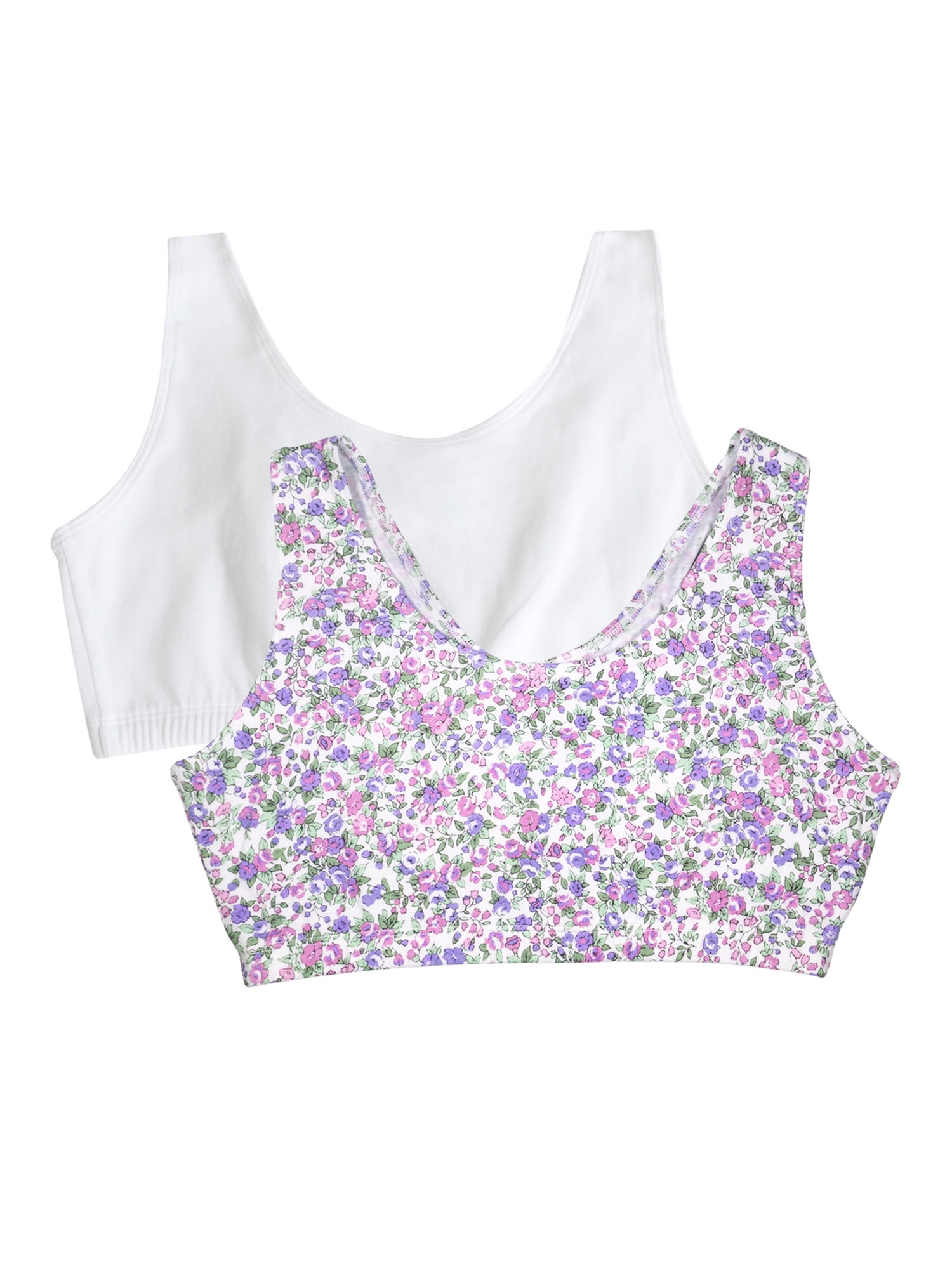 Fruit of the Loom Women's 360° Stretch Full Coverage Comfort Bras, 2