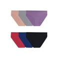 thumbnail image 1 of Fruit of the Loom Women's 360 Stretch Microfiber Bikini Underwear, 6-Pack, 1 of 11