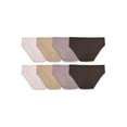 thumbnail image 1 of Fruit of the Loom Women's 360 Stretch Seamless Bikini Underwear, 8-Pack, 1 of 9