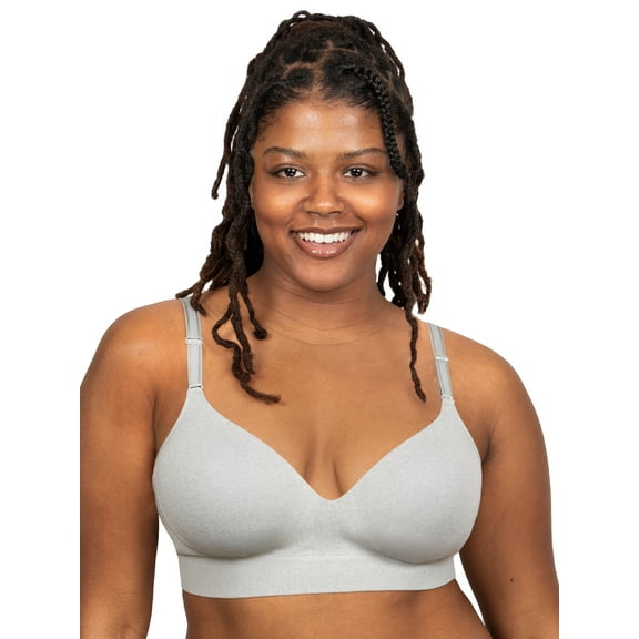 Fruit of the Loom Women's 360 Stretch Seamless Wireless T-Shirt Bra, Style FT1029, Sizes S-3XL