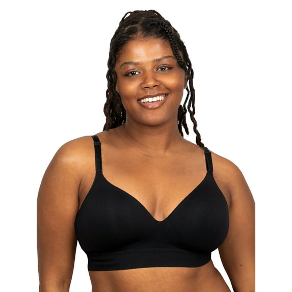Fruit of the Loom Women's 360 Stretch Seamless Wireless T-Shirt Bra, Style FT1029, Sizes S-3XL