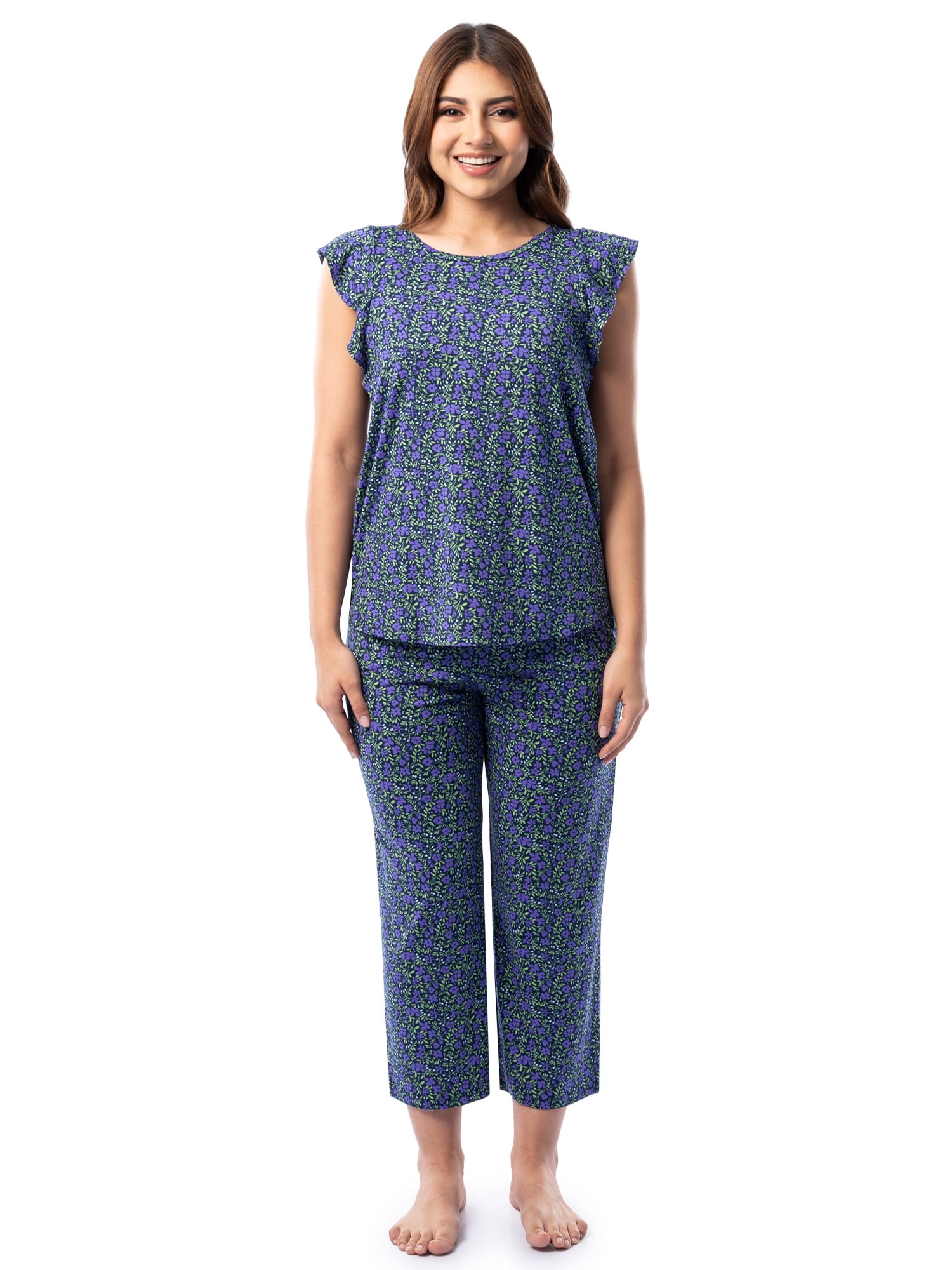 Fruit of the Loom Women's 360 Stretch Tank & Capri Pajama Set, S4X