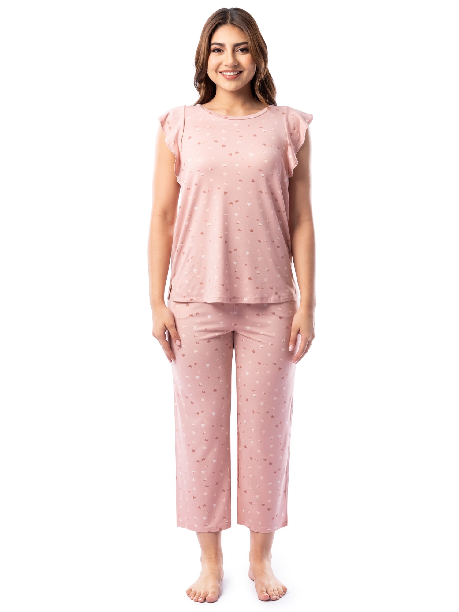 Fruit of the Loom Women's 360 Stretch Tank & Capri Pajama Set, S4X