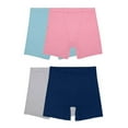 thumbnail image 1 of Fruit of the Loom Women's 4pk Relaxing Comfort Boxers, 1 of 5