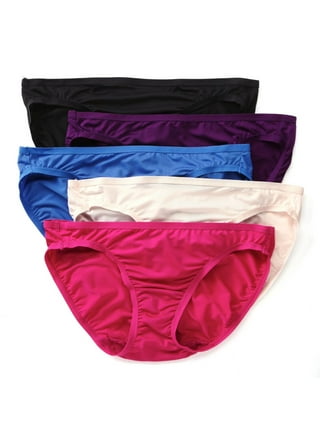 Fruit of the Loom Women's Microfiber Bikini Underwear, 6 Pack, Sizes XS-XL