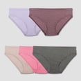 thumbnail image 1 of Fruit of the Loom Women's 5pk Beyondsoft Bikini Underwear Panties, Colors May Vary, 5/S, 1 of 1