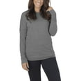 thumbnail image 1 of Fruit of the Loom Women's Athleisure Essentials Long Sleeve Scoop Neck T-Shirt, 1 of 5