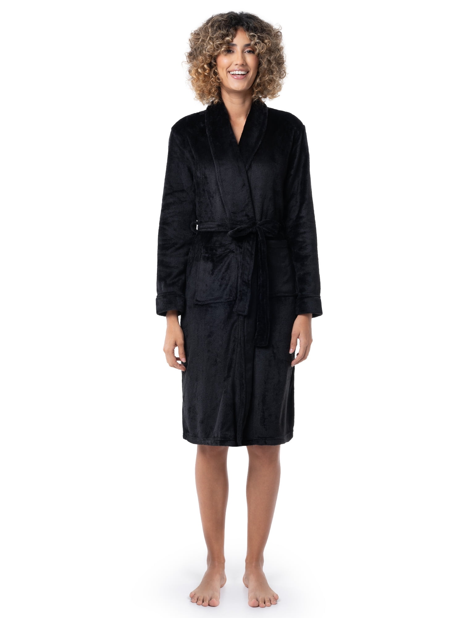 Fruit of the Loom Women's Beyond Soft Fleece Robe, Sizes XS/S-4X