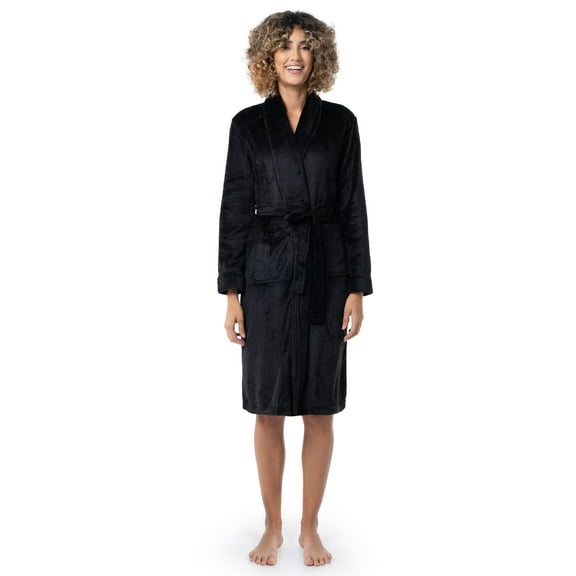 Fruit of the Loom Women's Beyond Soft Fleece Robe, Sizes XS/S-4X