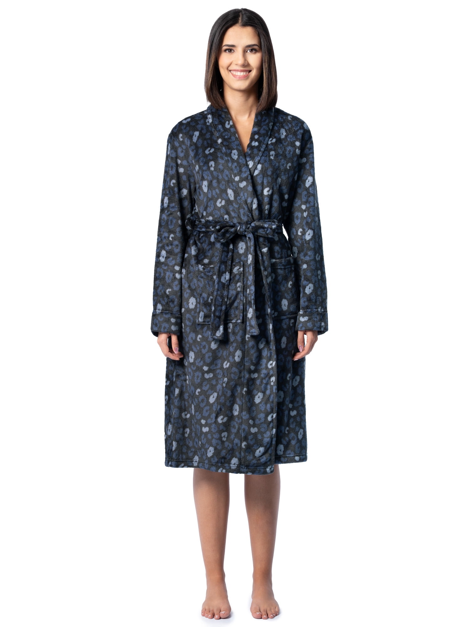 Fruit of the Loom Women's Beyond Soft Fleece Robe, Sizes XS/S-4X
