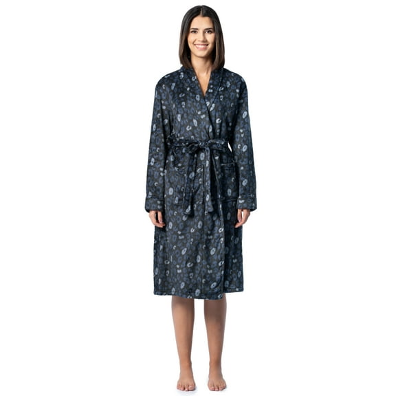 Fruit of the Loom Women's Beyond Soft Fleece Robe, Sizes XS/S-4X