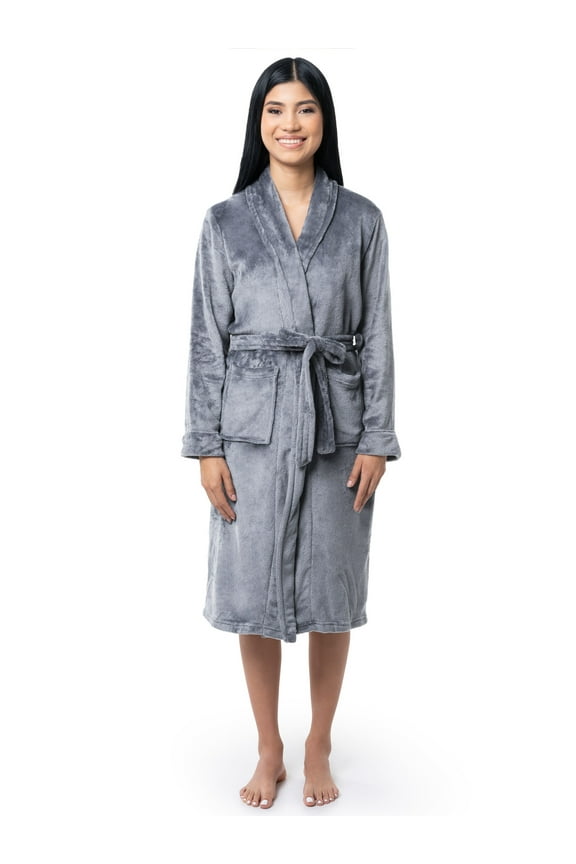 Women's Beyond Soft Fleece Robe, Sizes XS/S-4X