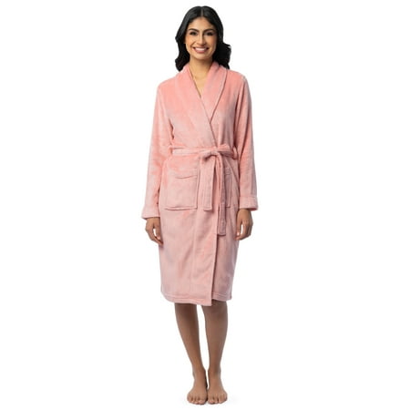 Fruit of the Loom Women's Beyond Soft Fleece Robe, Sizes XS/S-4X