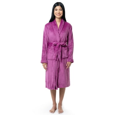 Fruit of the Loom Women's Beyond Soft Fleece Robe, Sizes XS/S-4X