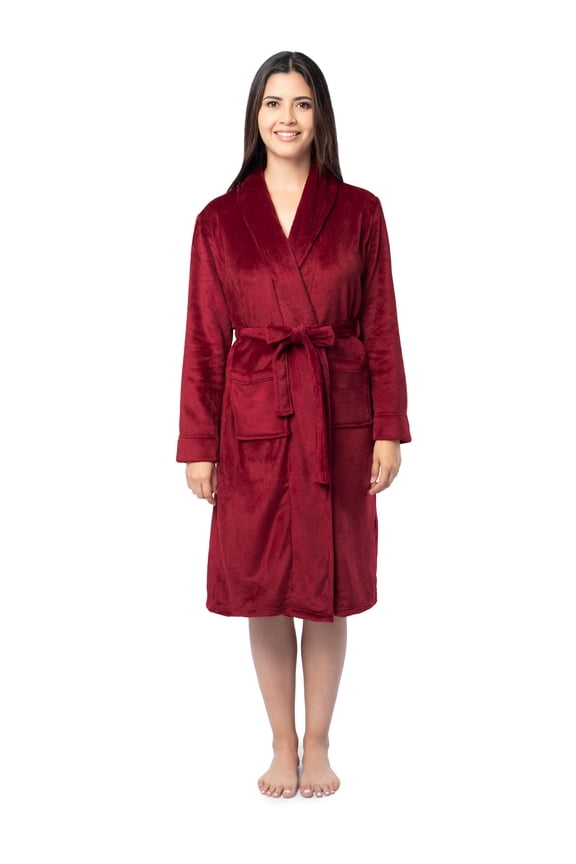 Women's Beyond Soft Fleece Robe, Sizes XS/S-4X