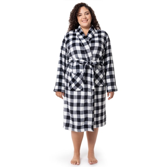 Fruit of the Loom Women's Beyond Soft Fleece Robe, Sizes XS/S-4X