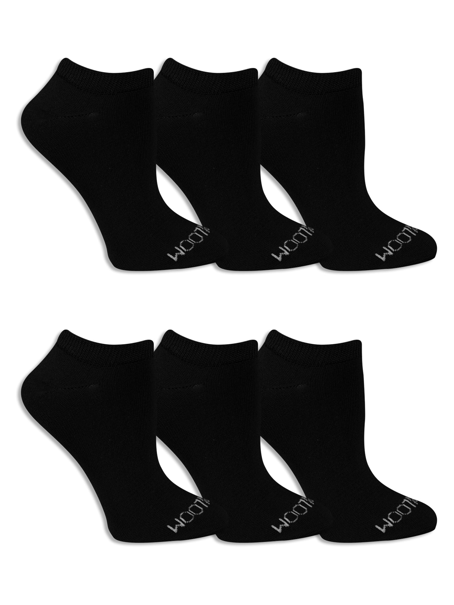 Fruit of the Loom Women's Beyond Soft No Show Socks 6 Pair - Walmart.com