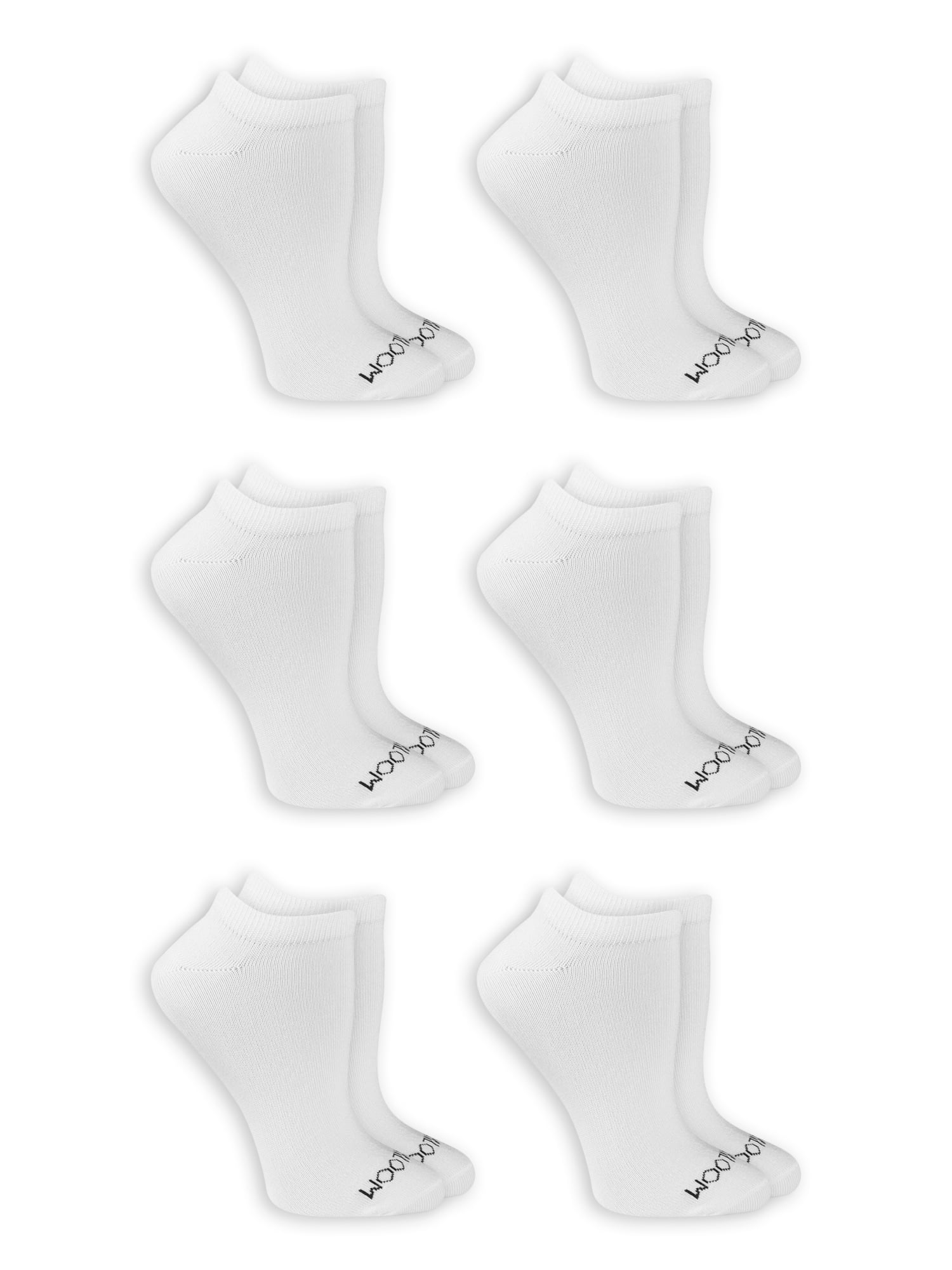 Fruit of the Loom Women's Beyond Soft No Show Socks 6 Pair - Walmart.com