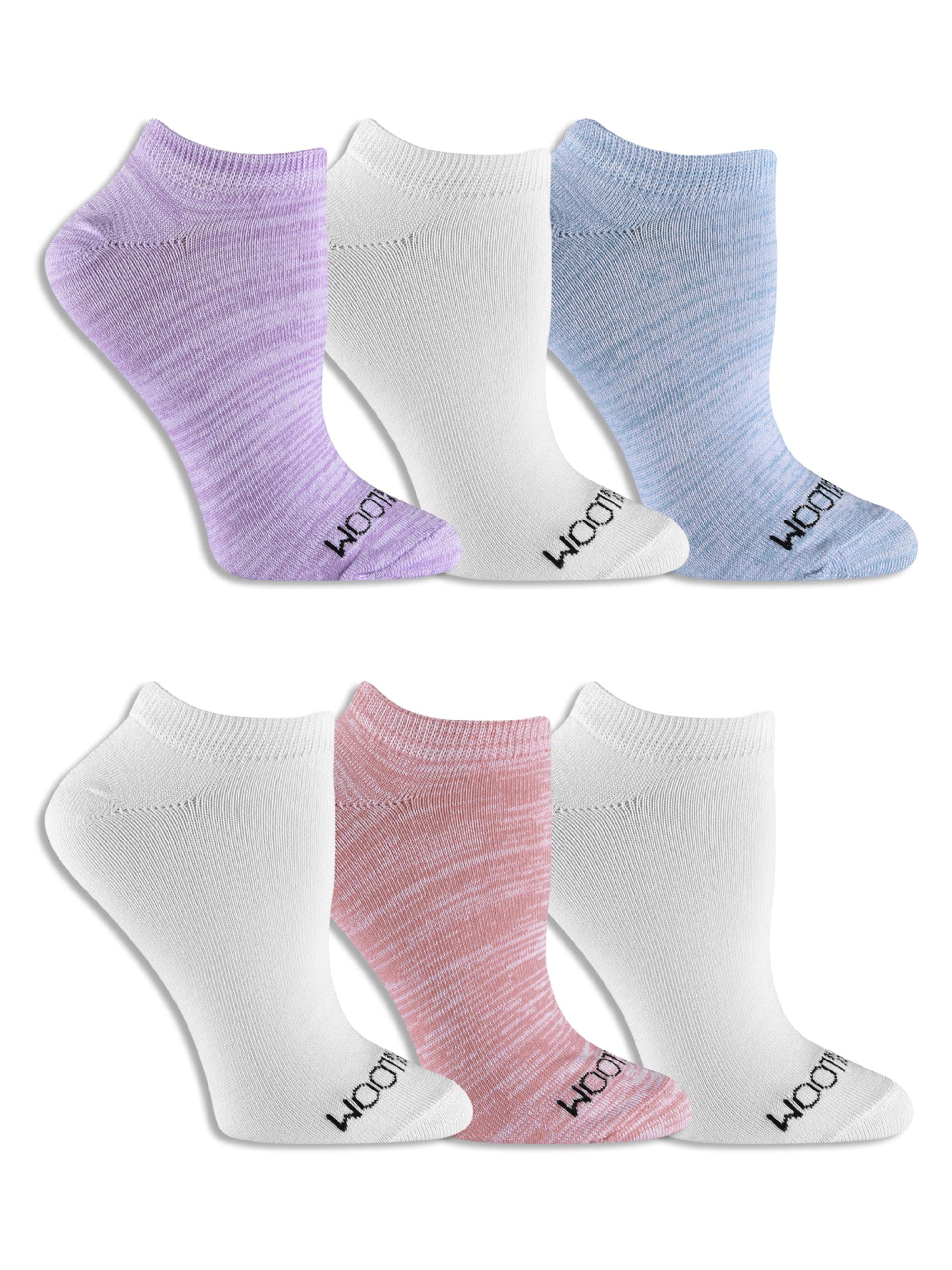 Fruit of the Loom Women's Beyond Soft No Show Socks 6 Pair - Walmart.com