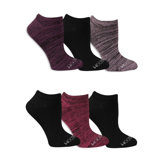 Fruit of the Loom Women's Beyond Soft No Show Socks 6 Pair - Walmart.com