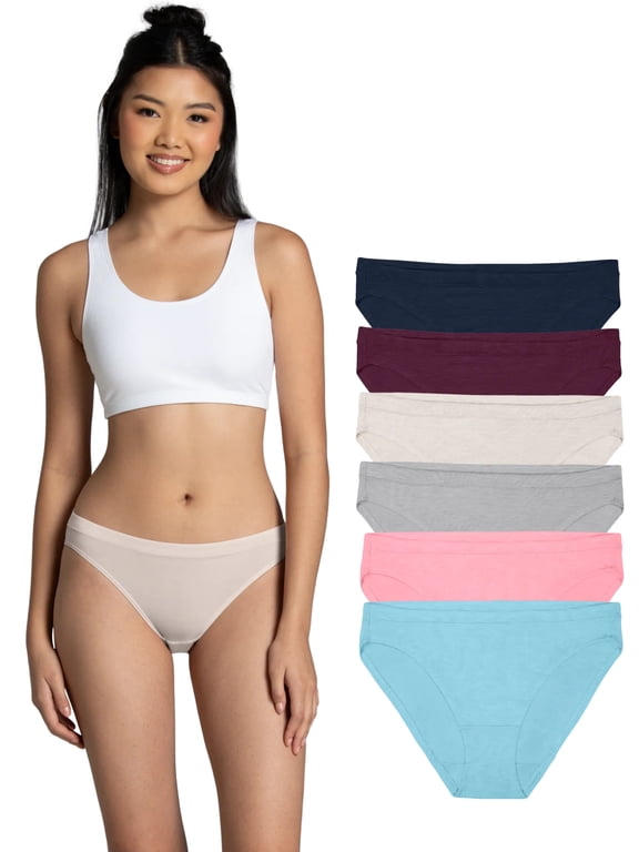 Women's Beyondsoft Underwear, Ultra-Soft Modal Panties, Multiple Styles, 6-Pack, Sizes S-2XL