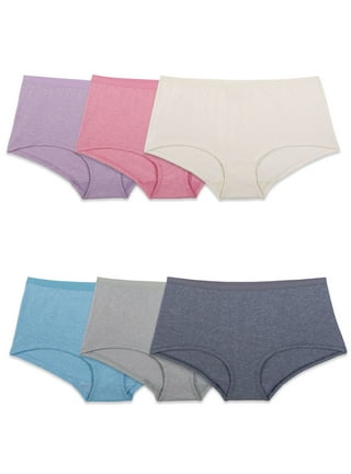 Women's Underwear Boyshort Panties for Comfort Boy Short- 5 Pack