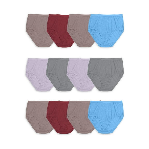 Fruit of the Loom Women's Beyondsoft Brief Underwear, 12-Pack