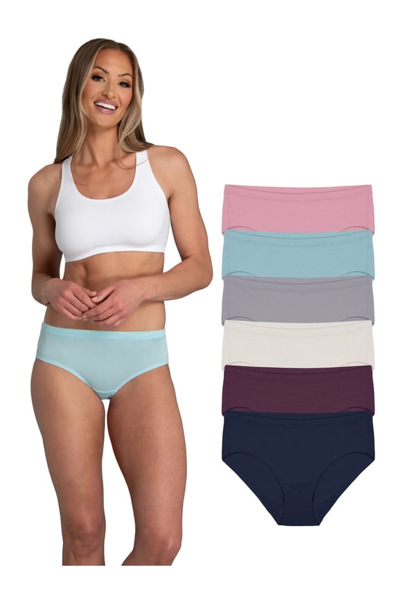 Women's Beyondsoft Hipster Underwear, 6-Pack