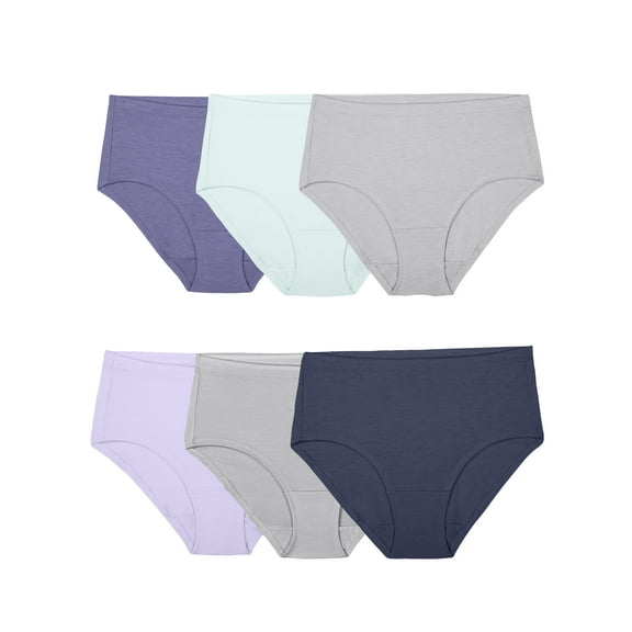Fruit of the Loom Women's Beyondsoft Underwear, Ultra-Soft Modal Fabric, 6-Pack