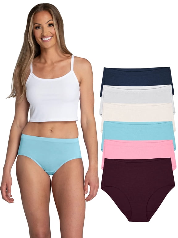 Women's Beyondsoft Underwear, Ultra-Soft Modal Panties, Multiple Styles, 6-Pack, Sizes S-2XL