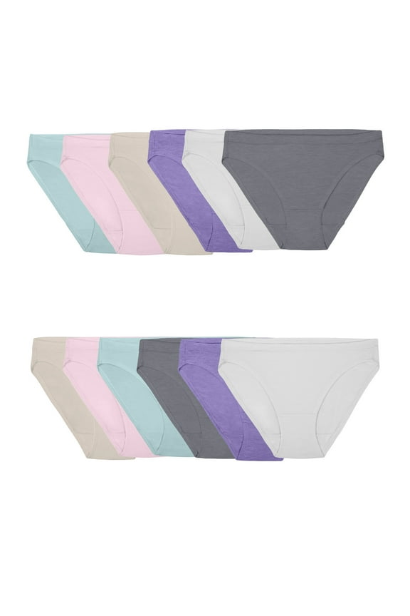 Women's Beyondsoft Modal Bikini Underwear, 12-Pack