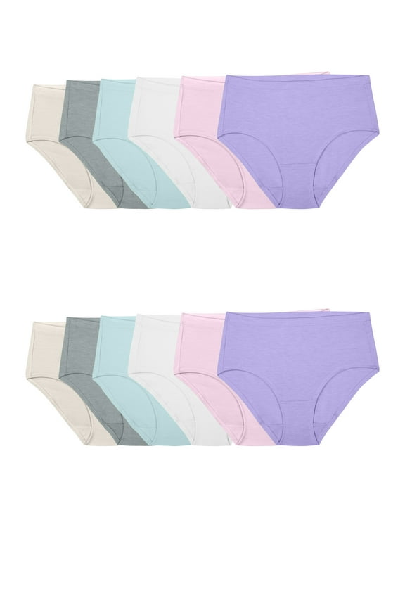 Women's Beyondsoft Modal Low-Rise Brief Underwear, 12-Pack