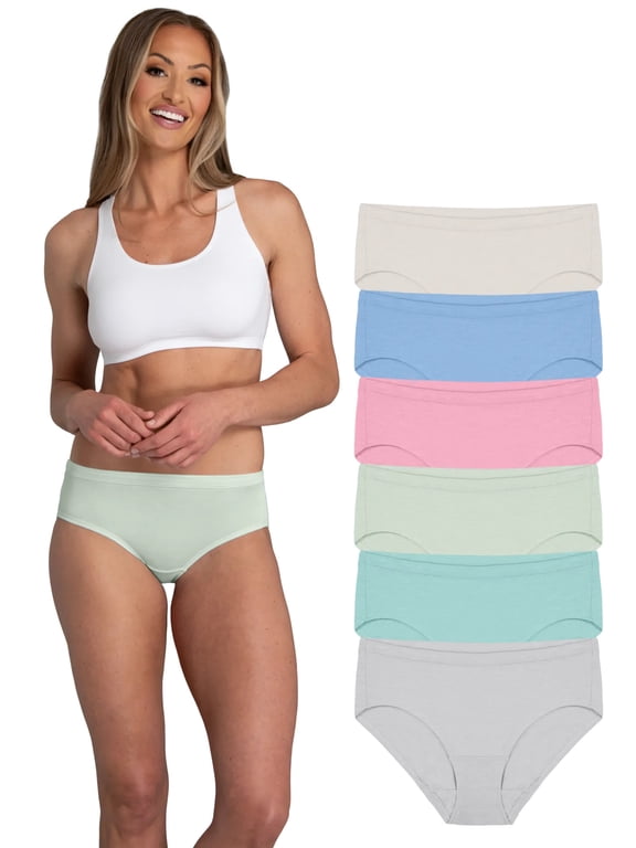 Women's Beyondsoft Underwear, Ultra-Soft Modal Panties, Multiple Styles, 6-Pack, Sizes S-2XL