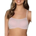 thumbnail image 1 of Fruit of the Loom Women's Breathable Cami Bra with Convertible Straps 2-Pack, Light Pink, 36DD, 1 of 7