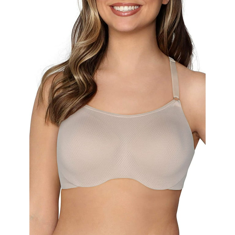 Fruit of the Loom Women's Breathable Cami Bra with Convertible Straps,  Beige, 38B