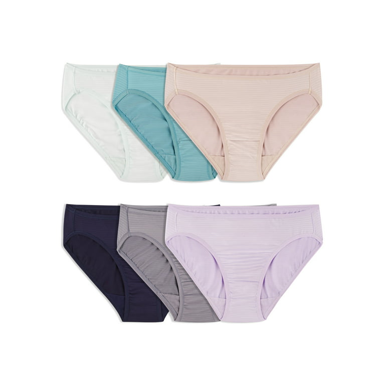 Fruit of the Loom Women's 5 Pack Briefs NEW Size 8 XL