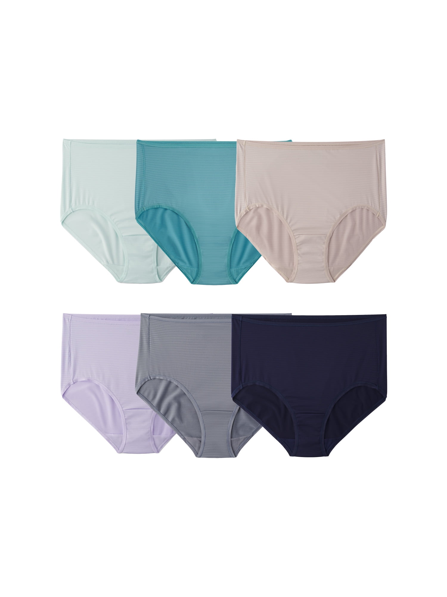 Fruit of the Loom Women's Breathable Underwear Multipack (Assorted) -  ShopStyle Knickers