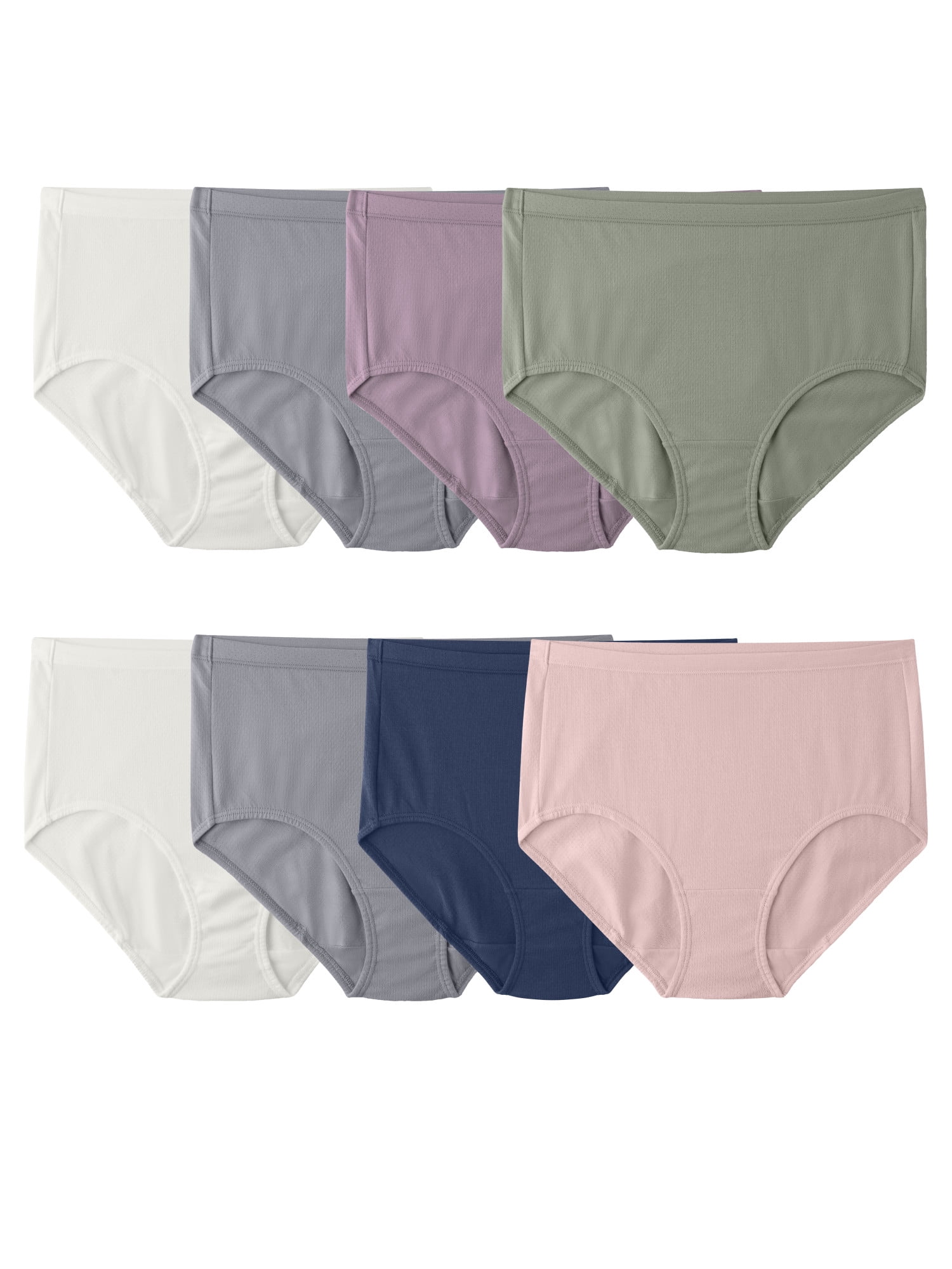 Fruit of the Loom Women's Breathable Underwear, Cotton Stretch