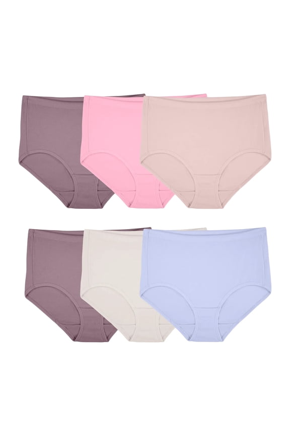 Women's Breathable Underwear, Cotton Stretch Mesh Panties, Multipacks