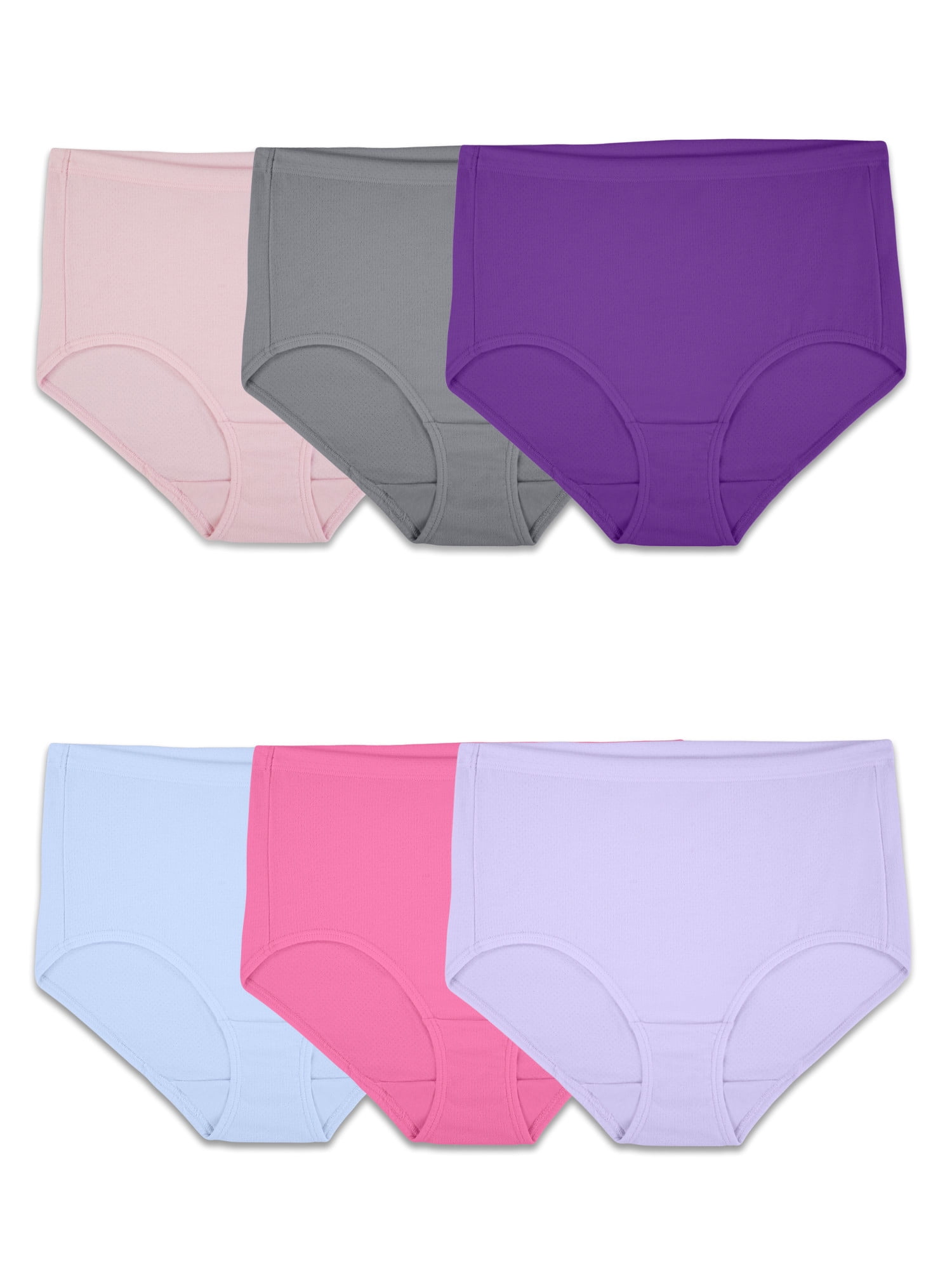 Fruit of the Loom Womens Women's Breathable Cotton-mesh Brief