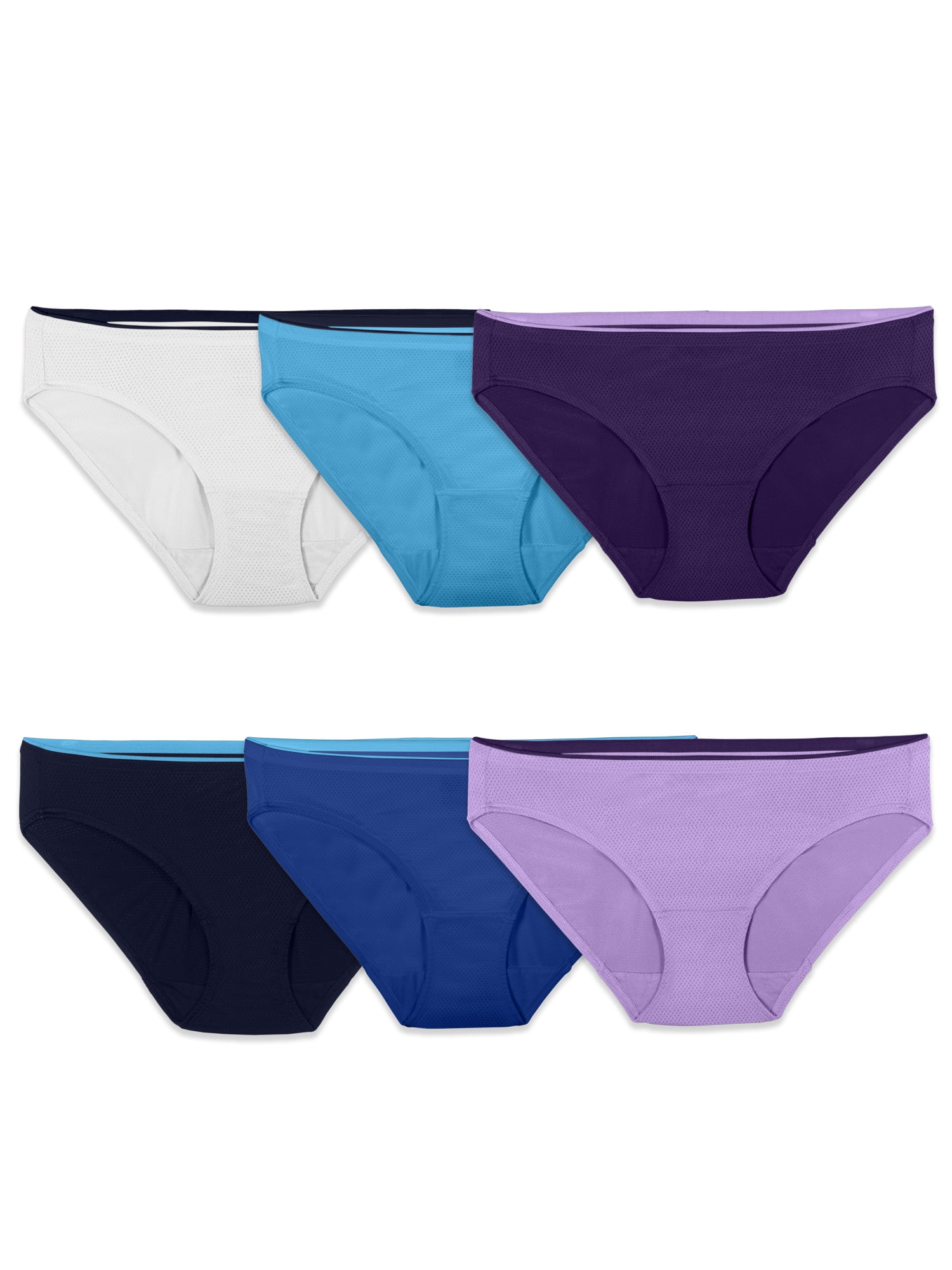 Women's Breathable Micro-Mesh Underwear, 6-Pack