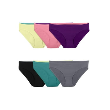 Fruit of the Loom Women's Breathable Micro-Mesh Underwear, 6-Pack