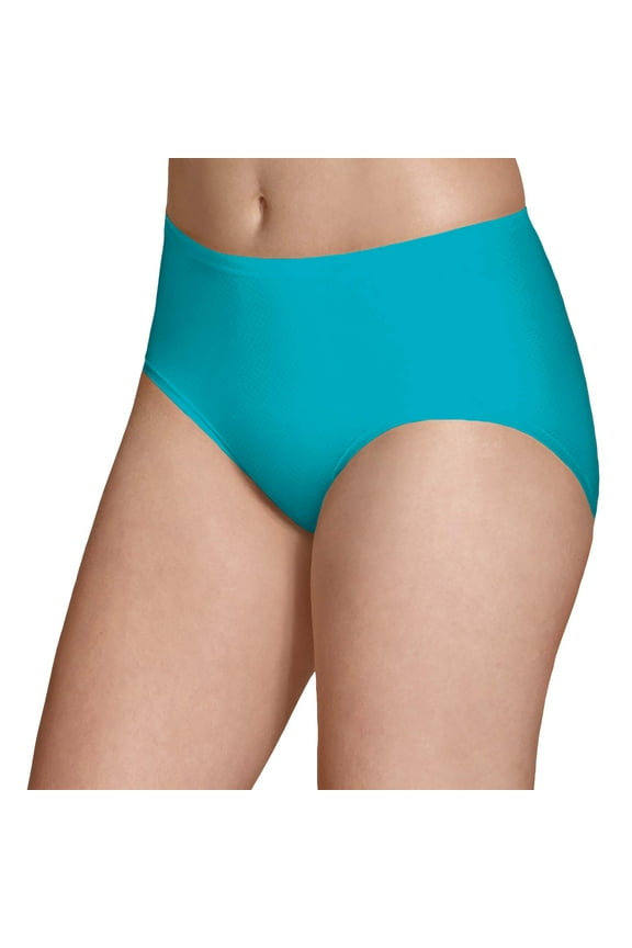 Women's Breathable Micro-Mesh Low-Rise Brief Panties - 4 Pack