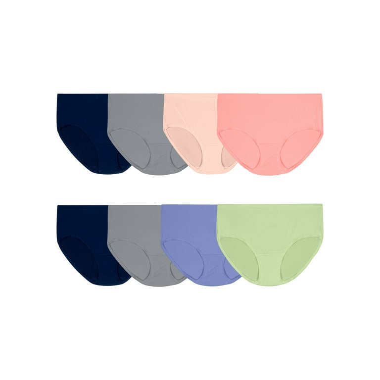 Fruit Of The Loom Women's 6+2 Bonus Pack Breathable Micro-mesh Bikini  Underwear - Colors May Vary 6 : Target