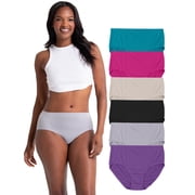 Fruit of the Loom Women's Breathable Micro-Mesh Underwear, 6-Pack
