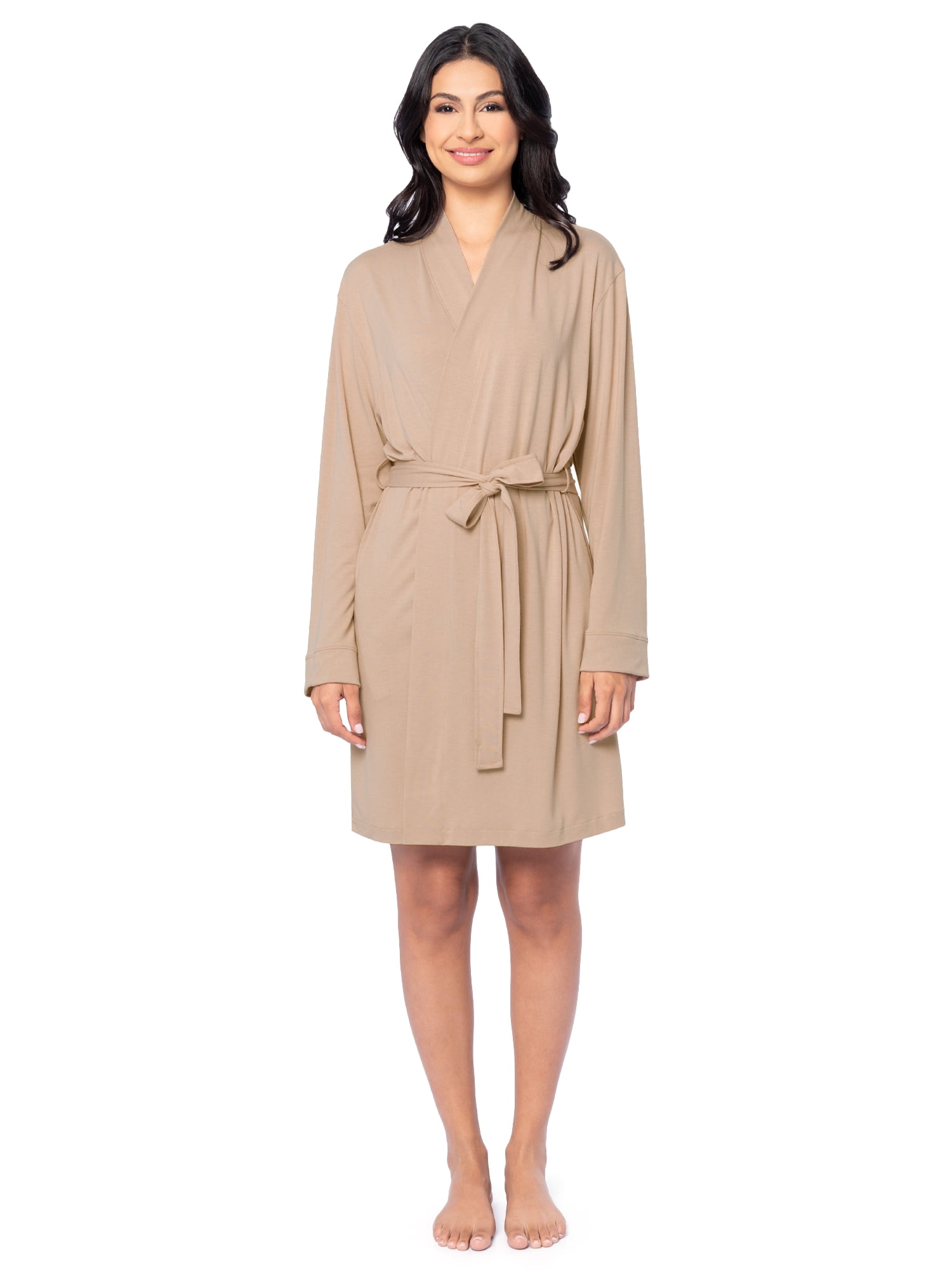 Fruit of the Loom women's Breathable Robe - Jersey Fabric - Walmart.com