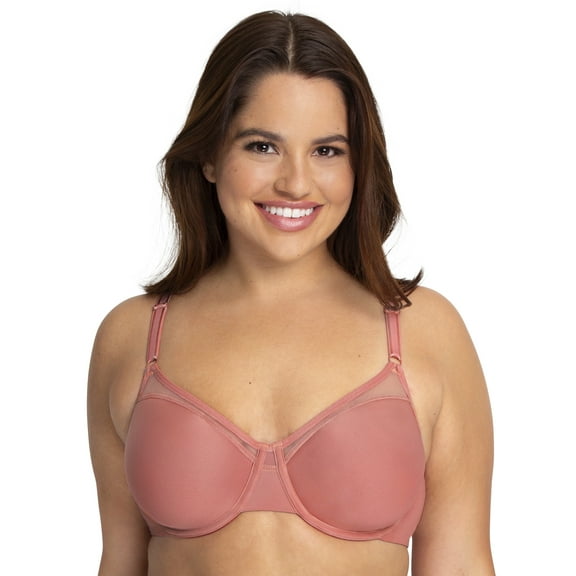 Fruit of the Loom Women's Smooth Spacer T-Shirt Bra -Breathable, Ultra-Soft, Flexible, and Invisible Under Tees